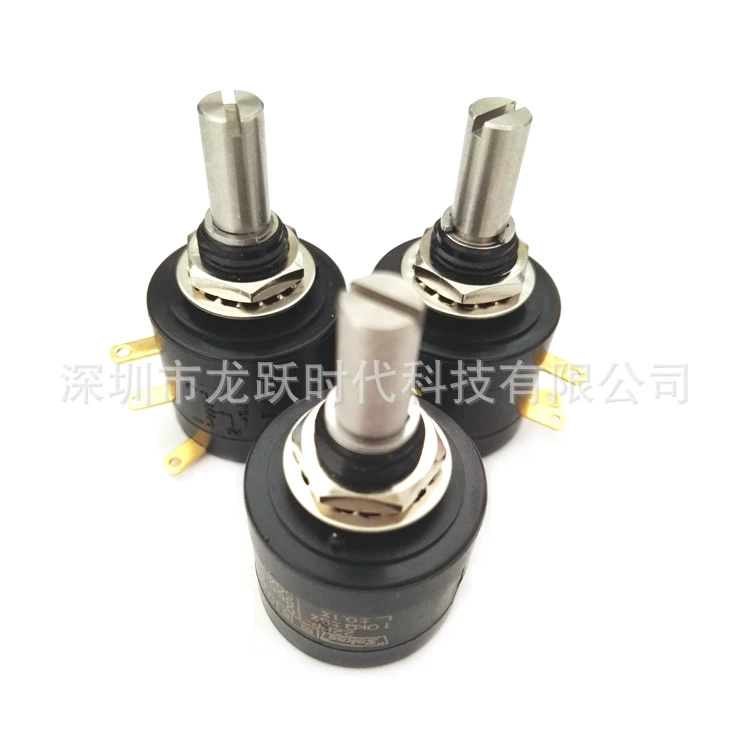 SAKAE Sibo potentiometer 22HP-10-2K ±5% ±0.25% multi-turn wire-wound resistance potentiometer