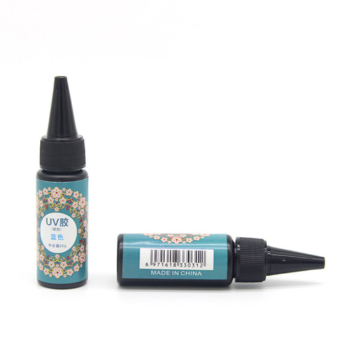 DIY crystal glue, color UV glue, color transparent uv glue, hard glue, gem metal frame UV glue