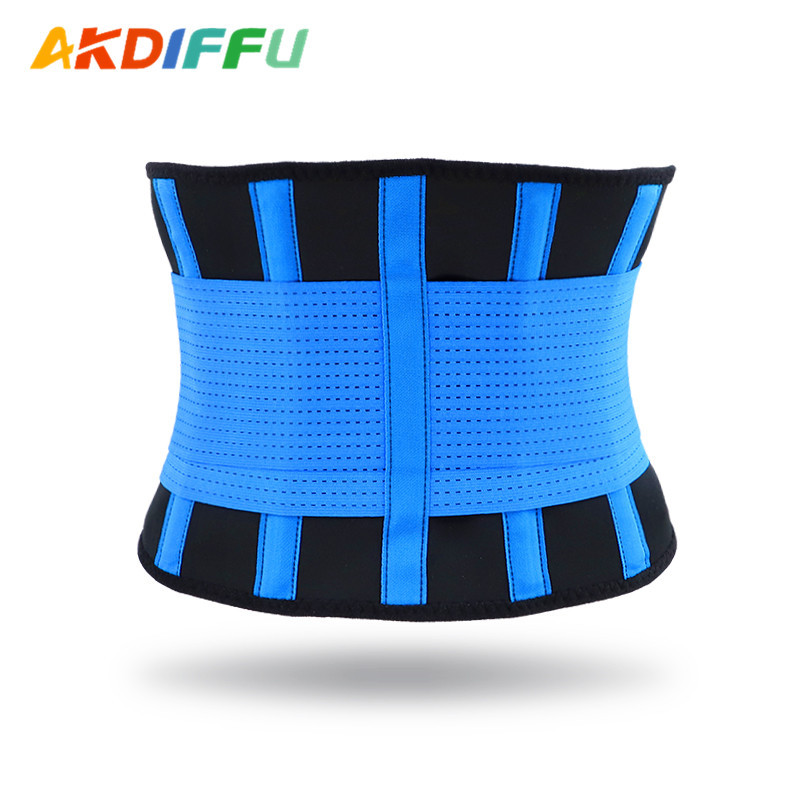 Aikedifei transfronterizo deportes presión apoyo cinturón SBR buceo material sudor cintura apoyo fitness hombres y mujeres