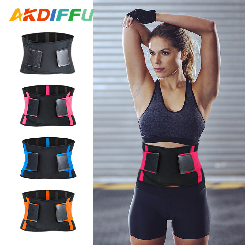 Aikedifei transfronterizo deportes presión apoyo cinturón SBR buceo material sudor cintura apoyo fitness hombres y mujeres