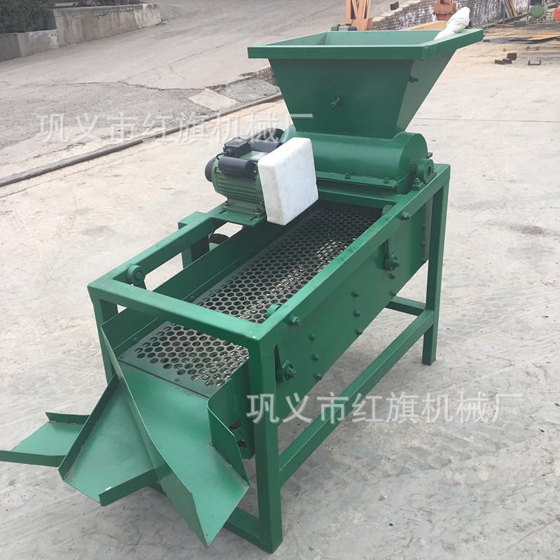 油茶果茶籽剥壳机 核桃花生脱壳机 茶果去壳机 免费试机