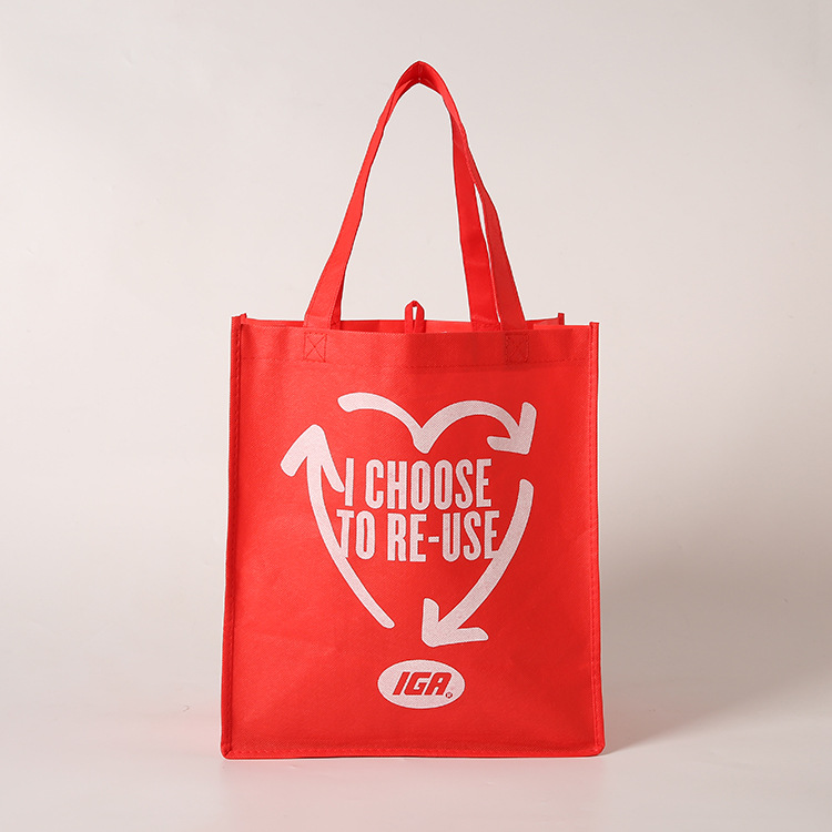 生产定 制创意英文无纺布袋定 做公司企业广告袋手提袋可印刷logo