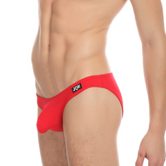 Men's fashion underwear mid-mountain underwear sexy briefs men's U bulge bag cotton 317