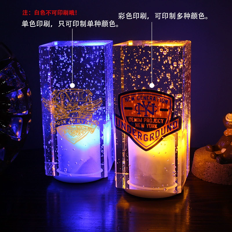 Настольная лампа с LED-подсветкой Bar, творческий светильник-лампа, сенсорная 3‑ступенчатая регулировка яркости, многоцветная ночная подсветка