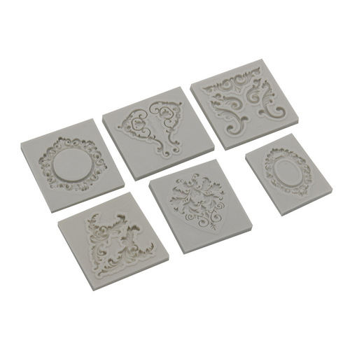 New variety of European style frames, retro frames, embossed photo frame molds, hollow embossed fondant decorative baking molds