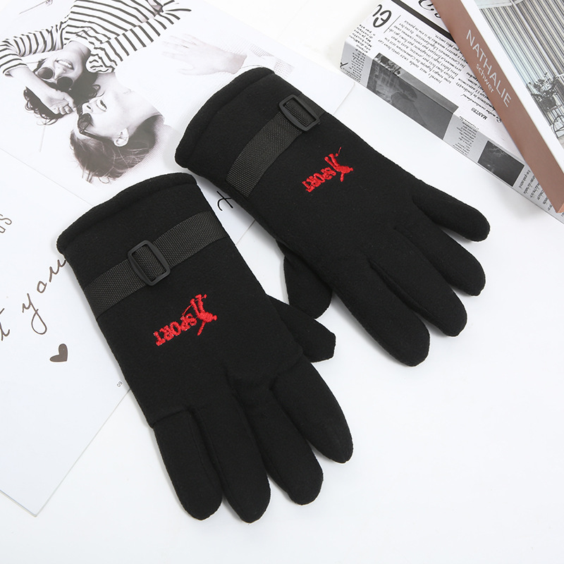 fashionable winter windproof keep warm cotton gloves for leisure to…