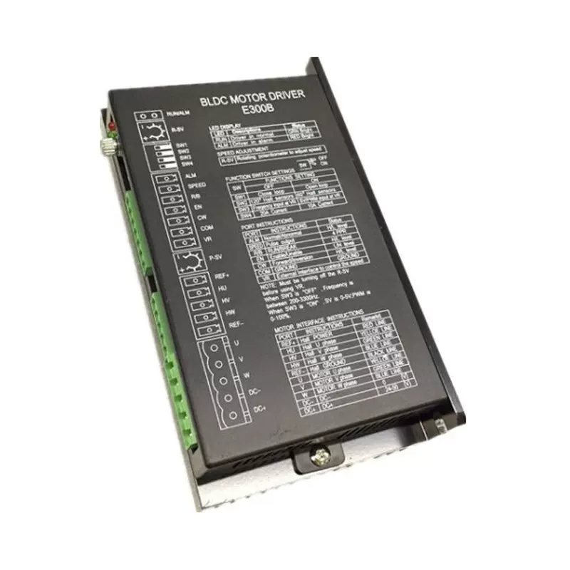 现货 低压无刷驱动器 E300B 48v  适用300W以下功率无刷电机
