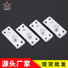 威特朗 方角小号床挂扣 家具连接件铁挂钩五金配件 床铰批发