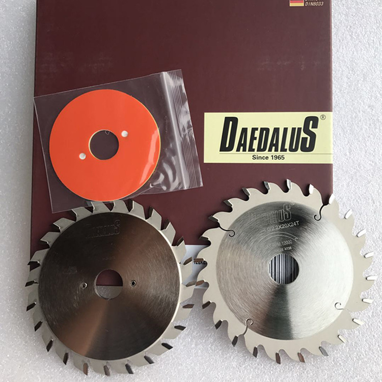推台锯精密裁板子单双划子母锯片 木工PCD单划双划电子合金圆锯片
