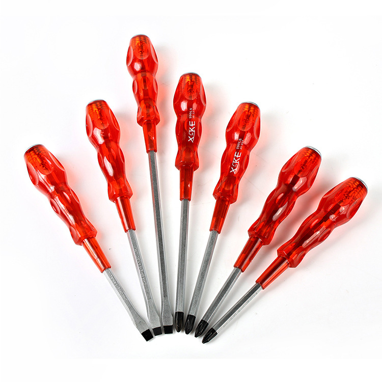 Destornillador magnético fuerte impacto de alta dureza destornillador de línea cruzada herramienta de reparación de maquinaria industrial destornillador