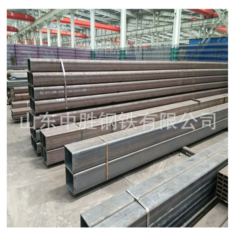 q345无缝方管 碳钢方管 大口径挤压无缝方管 加工零售 量大从优