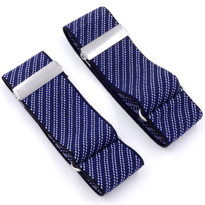 Blue -white oblique pattern