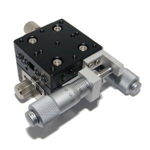 XY轴40*40 LY40-R 交叉滚子导轨微调平台 LY40-RM位移平台 微调架