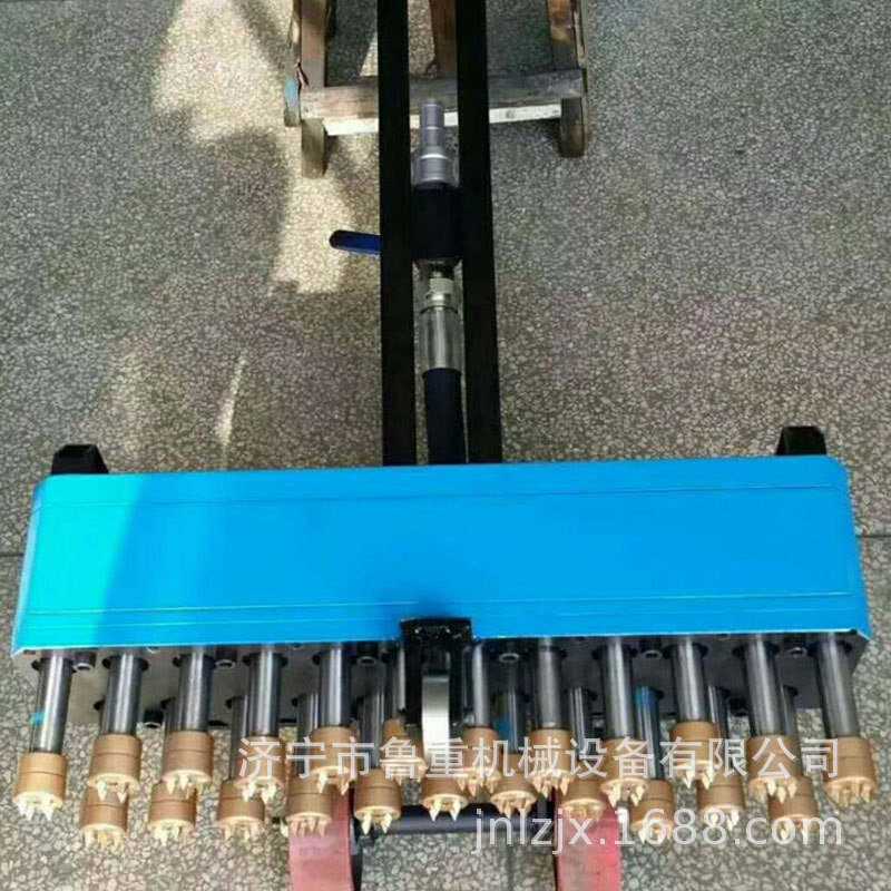 混凝土凿毛机 长期生产17头手推式凿毛机 23头气动凿毛机