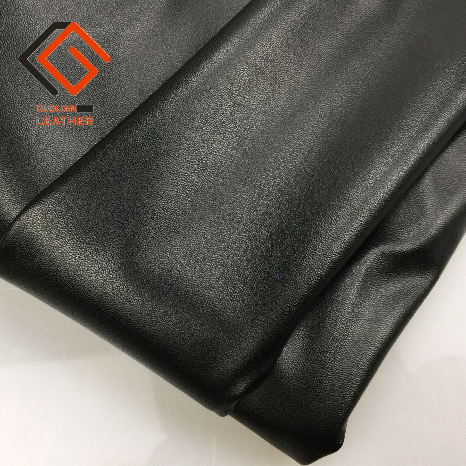 厂家直销弹力PU纳帕纹柔软小样纹流苏面料手机皮套电子礼盒包装革