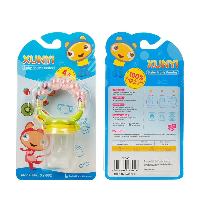 熏怡 Chewy nibbler, pacifier for supplementary food, beanbag, teether
