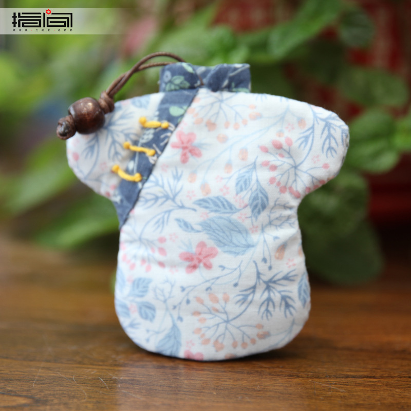 Bordado hecho a mano DIY bolsa de tela bolsa de material bolsa de patchwork cheongsam de producción creativa de suministro transfronterizo