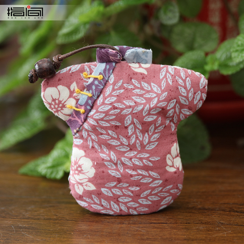 Bordado hecho a mano DIY bolsa de tela bolsa de material bolsa de patchwork cheongsam de producción creativa de suministro transfronterizo