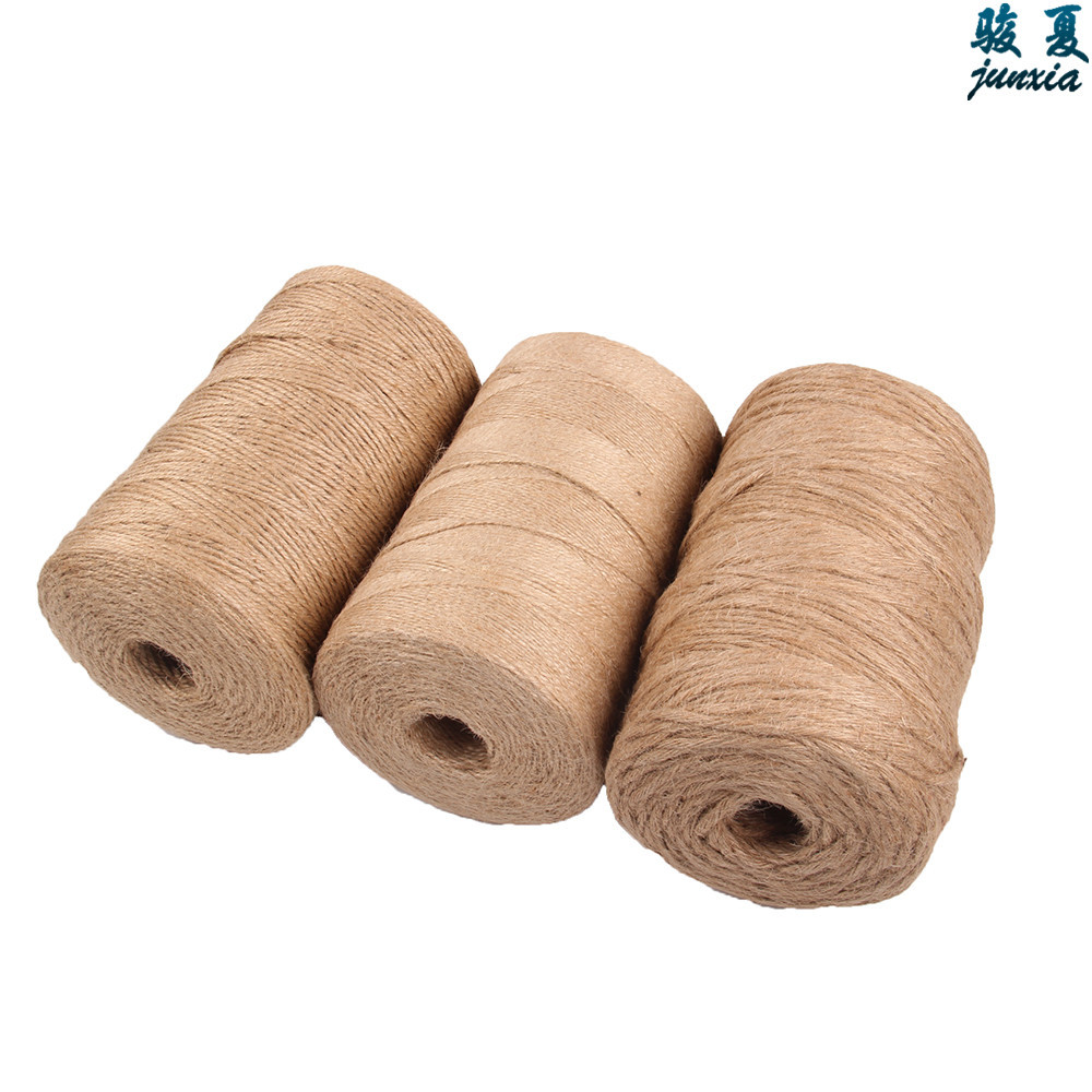 厂家直销 麻绳批发DIY配饰装饰手工辅料 纯天然黄麻1-3mm装散装麻