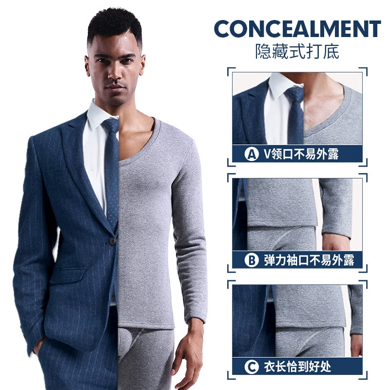 Теплое underwear для мужчин, комплектация, облегающий