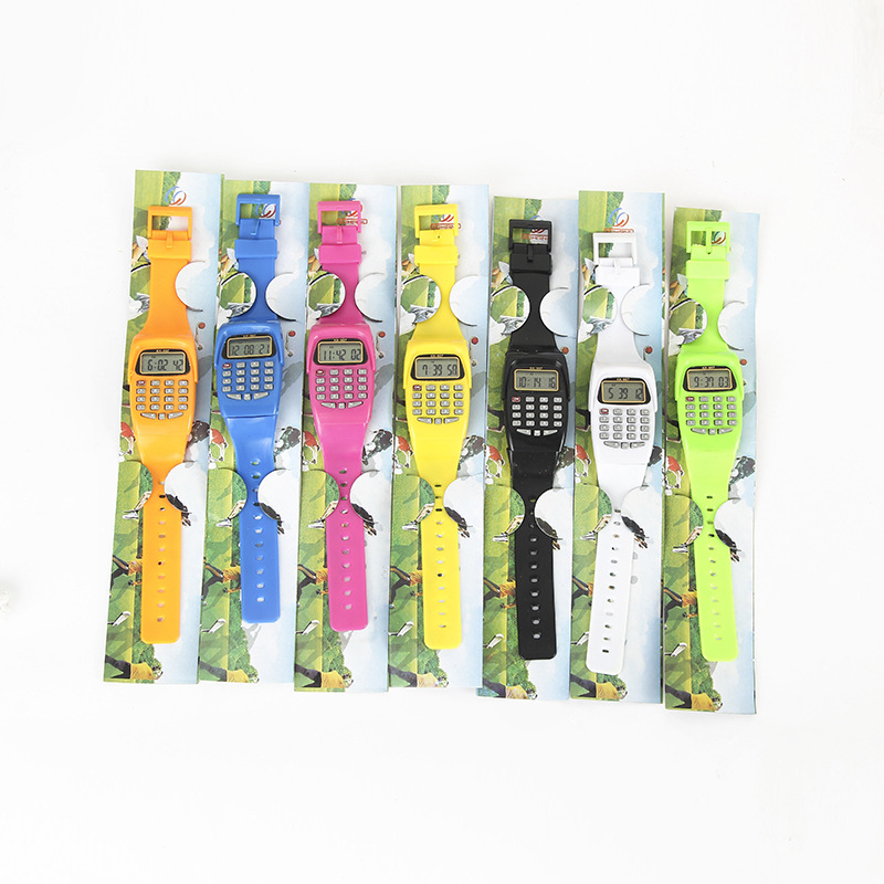 Reloj electrónico para niños calculadora creativa reloj para estudiantes reloj popular Yiwu puesto suministro regalo al por mayor