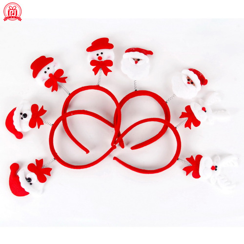 Christmas decorations Christmas headband Party props Children's gifts Christmas supplies Hair tie Manufacturer wholesale