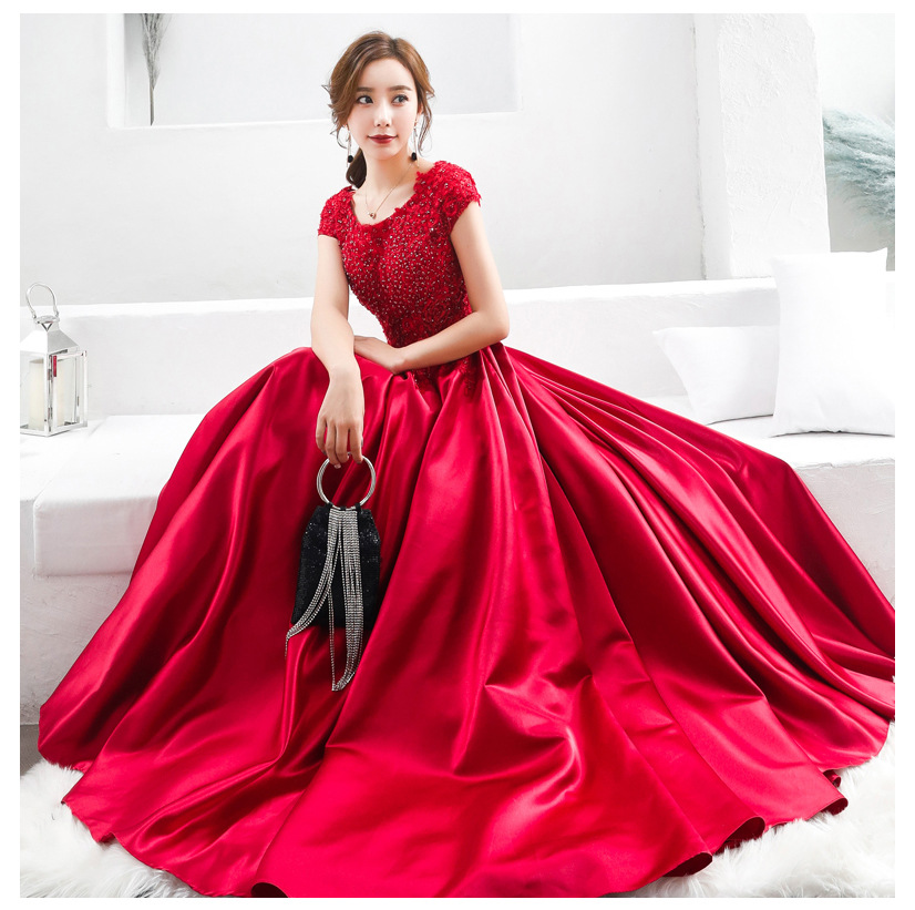 Summer long elegant evening dress, 2018 2