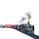 Children's simulation steam and metal train high-speed rail track complex classical electric train toy boy model