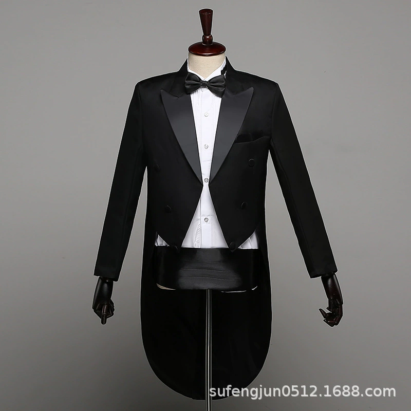 Платье, мужской костюм, комплект, Slim Fit
