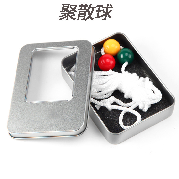 Gathering and dispersing ball myopia amblyopia training children's stereo vision tricolor ball home glasses shop