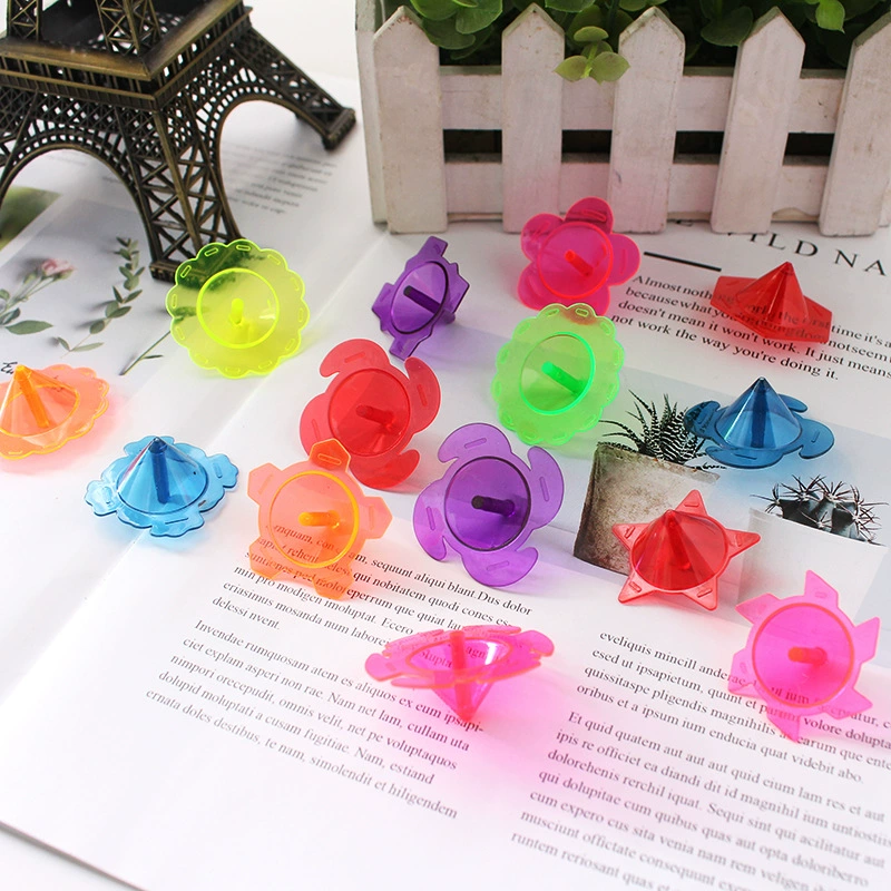 Plastic small spinning top