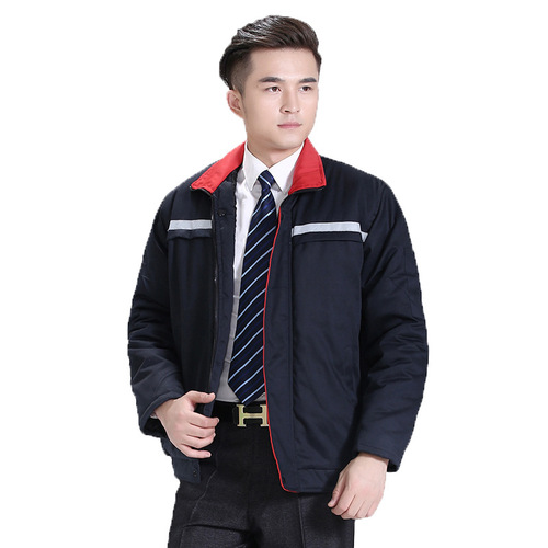 Factory direct sales thickened winter work clothes, work clothes, labor protection cotton clothes, men's warm engineering clothes, cold-proof clothes, cotton padded clothes