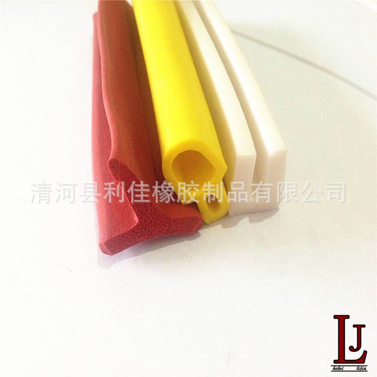 硅胶密封条 耐磨密封条 硅胶发泡密封条 U型硅胶密封条