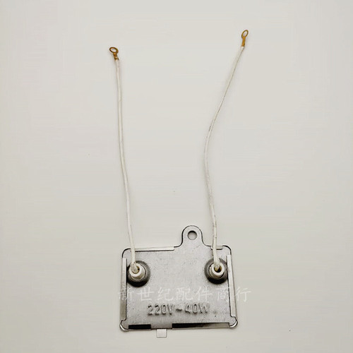 Rice cooker accessories rice cooker temperature control sheet with wire thermostat 40W220V square two-wire insulation sheet