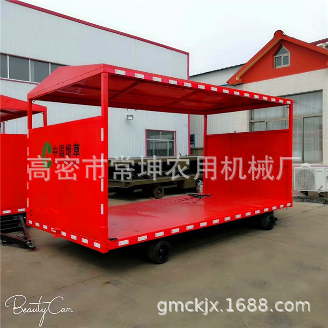 厂家供应 6吨雨棚拖车 可拆卸 非标定 制 量大从优