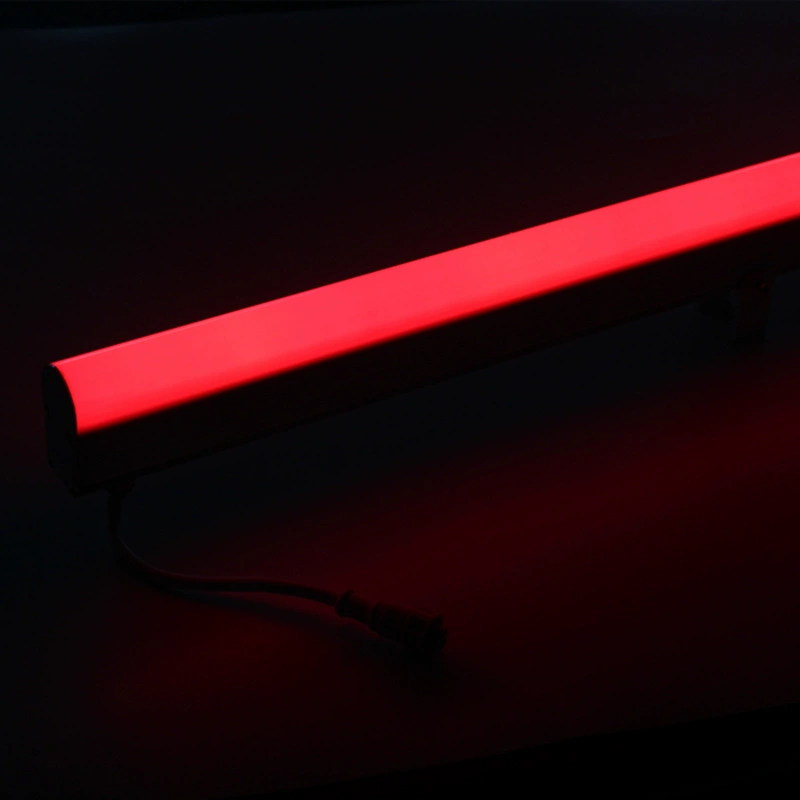 DMX RGB LED трубопровод для ограждения, уличная сборка, стильно, алюминиевый лентотрек, труба