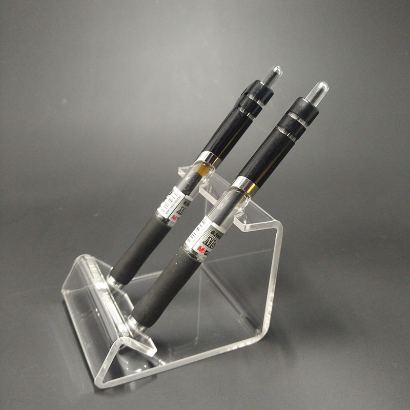 亚克力钢笔圆珠笔眉笔展示陈列架有机玻璃电子烟道具展示架托架