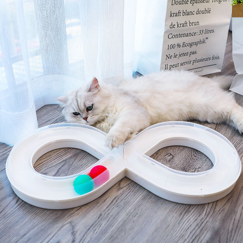 HOOPET Huayuan Cat Toy Carousel Cat Funny Set Kitten British Short Ragdoll Fighting Cat Tunnel Cat Funny Stick Supplies