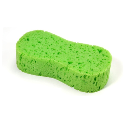 Car 8-character car wash sponge, car waxing sponge 22*11CM vacuum compressed coral car cleaning sponge