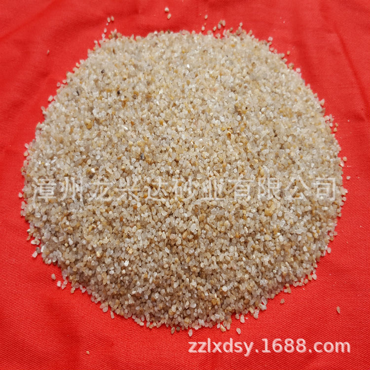 供应生活饮用水处理用天然均质天然石英沙 滤沙 均值滤料