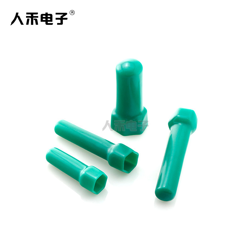 人禾电子 供应各种螺母帽, 六角螺母塑胶末端保护帽 ,M12螺纹帽