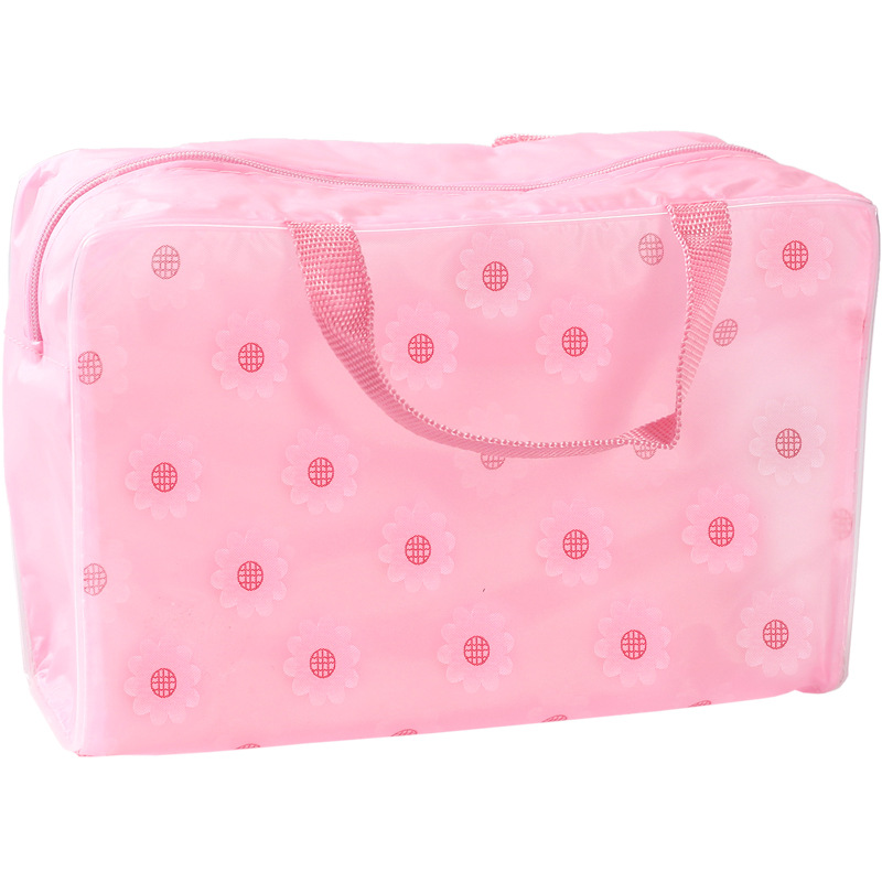 Bolsa de organización de viajes bolsa de baño floral bolsa de cosméticos impermeable bolsa de lavado portátil suministros de baño bolsa de almacenamiento al por mayor