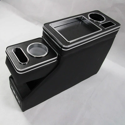 decoration supplies, Armrest box - 15-luxury-black-with-lamp