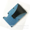 Factory supply carbon fiber card set metal aluminum alloy card bag ABS credit card clip carbon fiber RFID