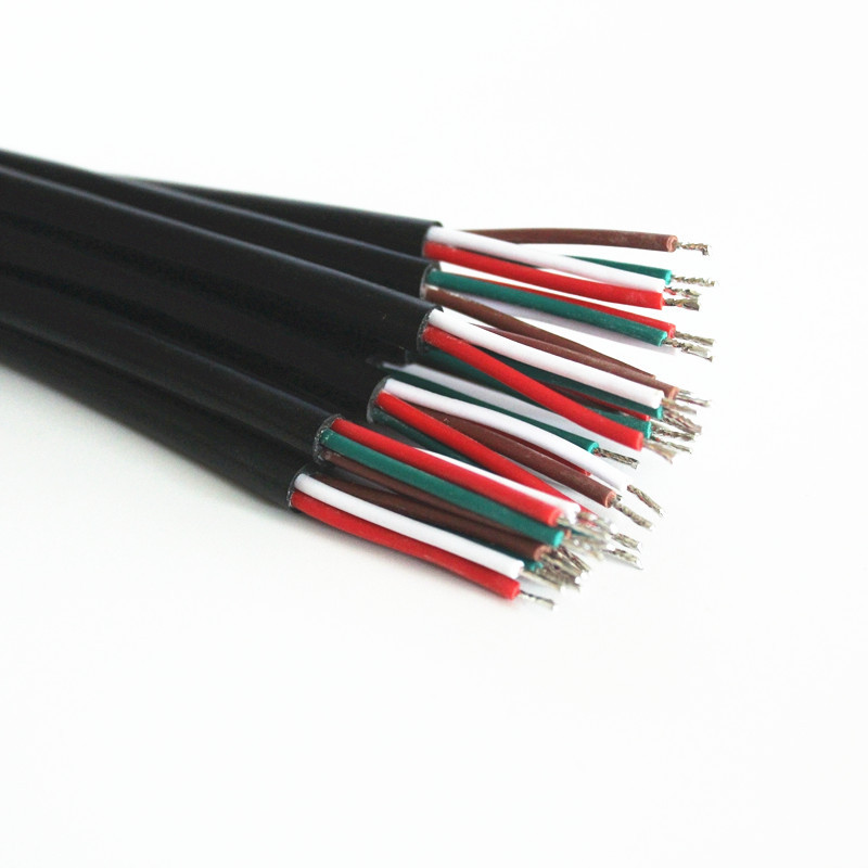 中山现货四芯电线H03VV-F 4G0.5 PVC线小功率灯具电源线厂家直销