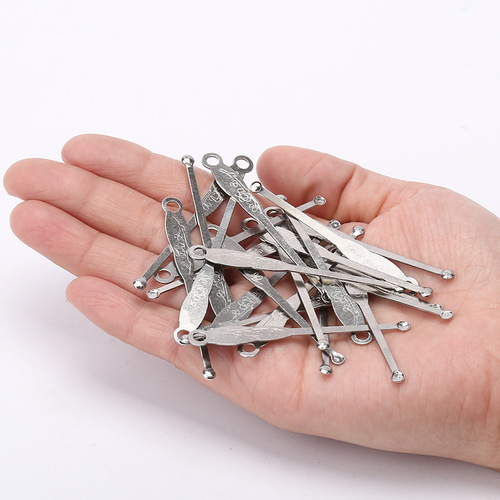 Directly from the manufacturer, plated stainless steel ear scoops, bulk ear picking household ear picking tools, ear picking scoops wholesale