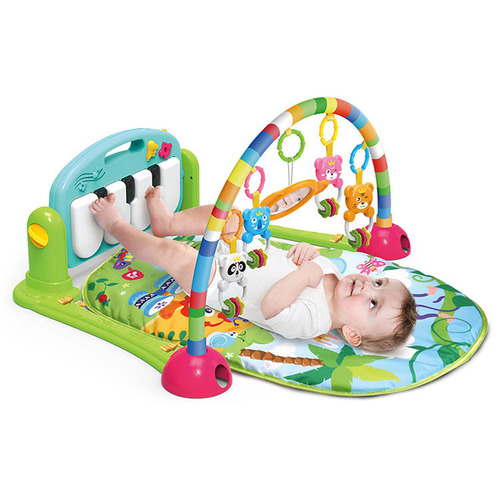 Baby Foot Piano Music Fitness Frame for 3-6-12 Month Babies, Cross-border Amazon Toy