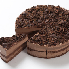 工場直販 ブラックフォレストムースケーキ カット済み 冷凍洋菓子 完成品・半製品 スライス対応 一件代発送対応