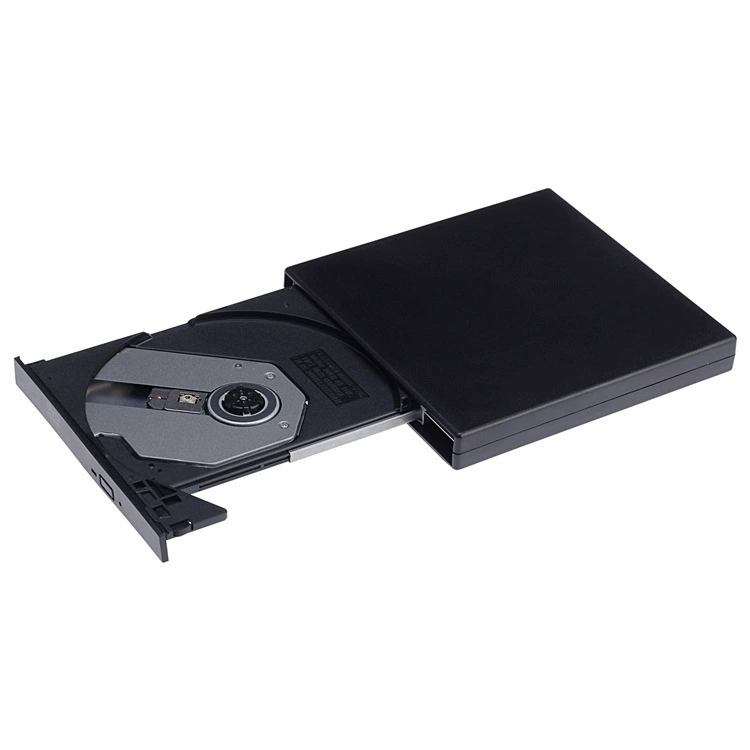 Внешний USB DVD оптический привод (Combo) — портативный USB2.0 CD/DVD ридер и CD-регистратор, 135×135×18 мм