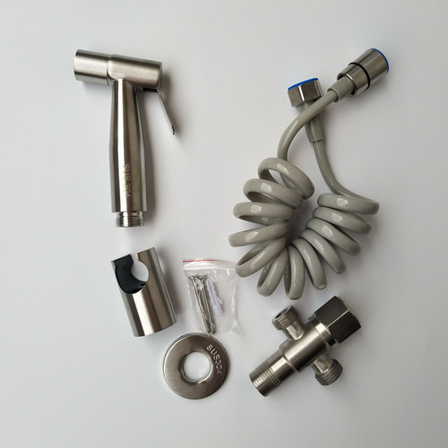 Wholesale bathroom balcony telescopic pipe, telephone line pipe, stretch shower spray gun hose, bidet spray gun hose